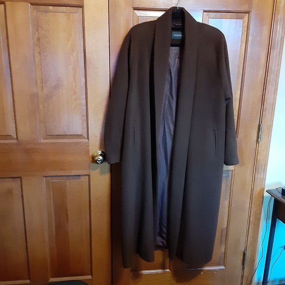 Baby Alpaca Swing/Maxi Coat